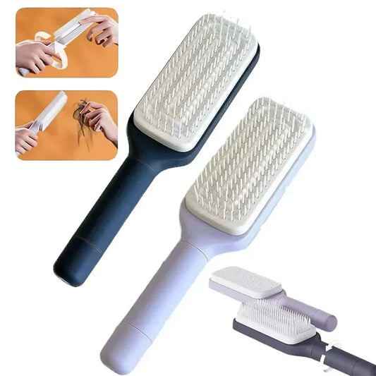 Smart Self-Cleaning Hair Brush